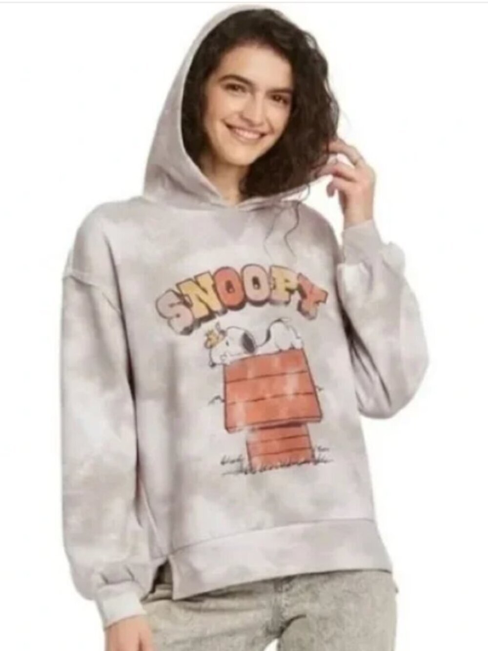 Peanuts Snoopy Hoodie Size Small